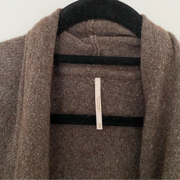 Free People brown long sleeve cardigan - Picture 4 of 4